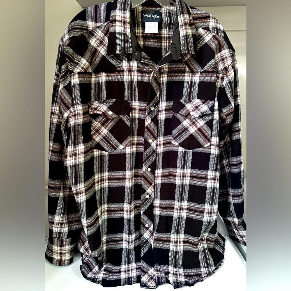 Wrangler 100% cotton flannel